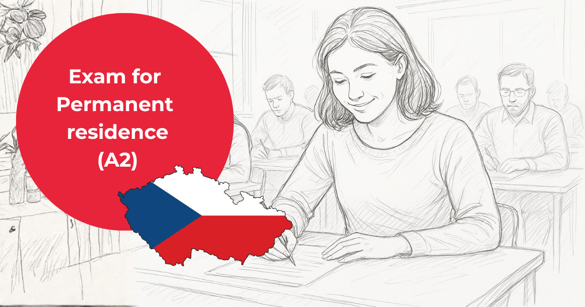 Czech language exam for permanent residence - guide from Czech Buddy.